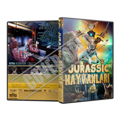 Jurassic Hayvanları-Jurassic Bark 2018 Türkçe Dvd Cover Tasarımı